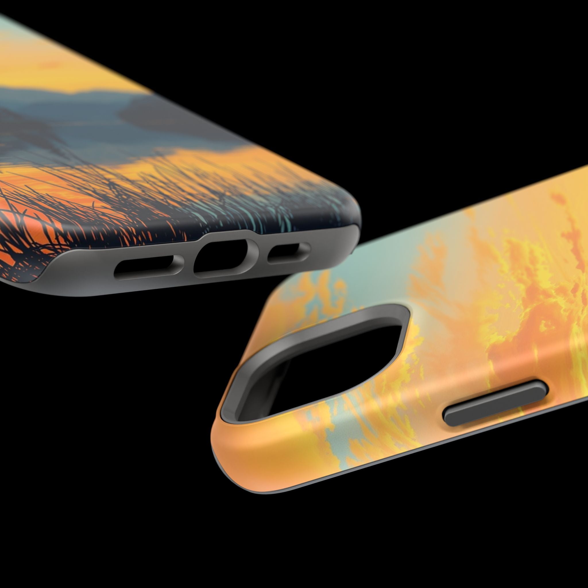 iPhone Lake at Twilight Oil Painting Impressionist iPhone Artistic · iPhone Case