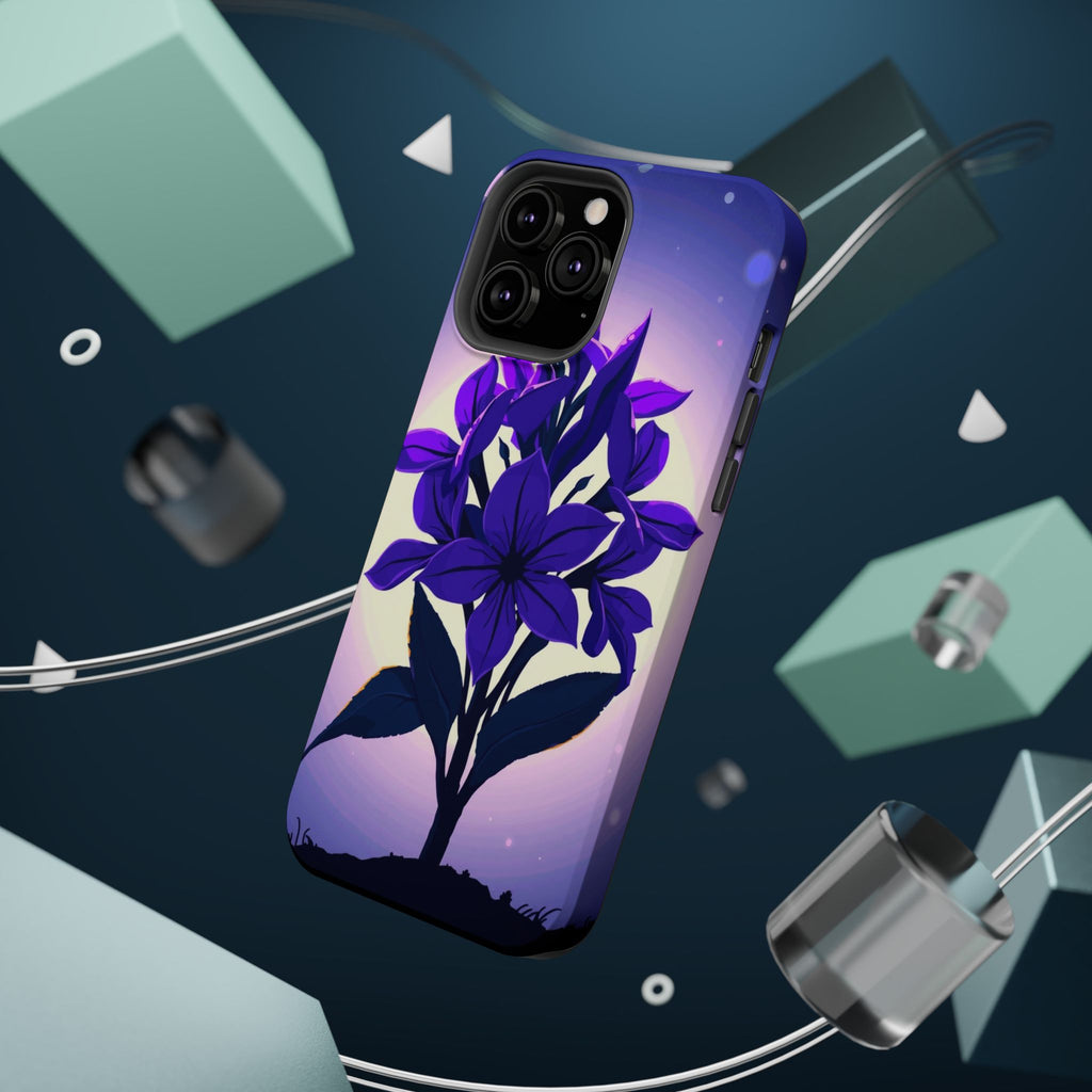 iPhone Floral Crown Mystic Art 13 Bold Modern Everyday Snap Case · iPhone Case