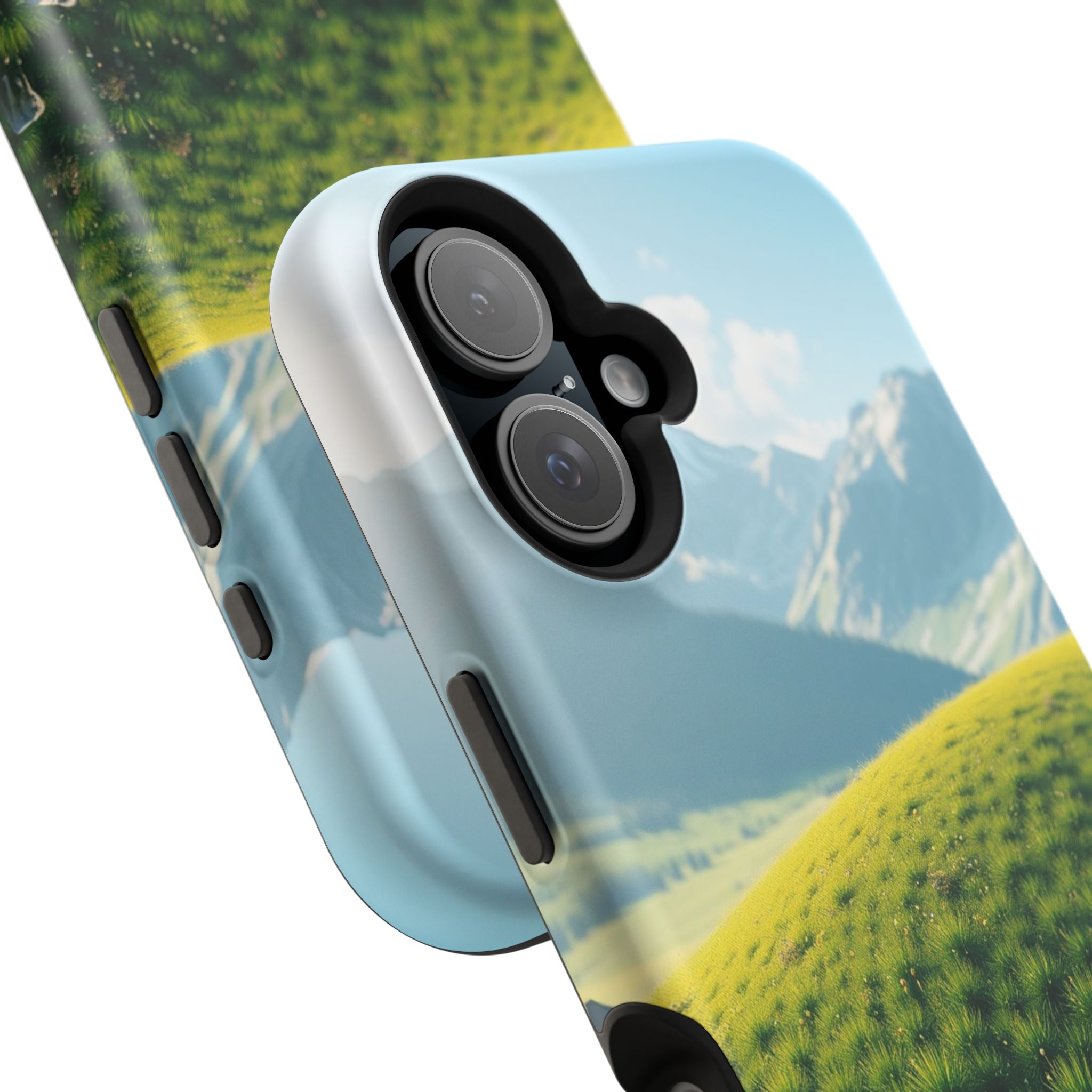 iPhone Vibrant Alpine Meadow Design Slim Everyday Designer Case · iPhone Case